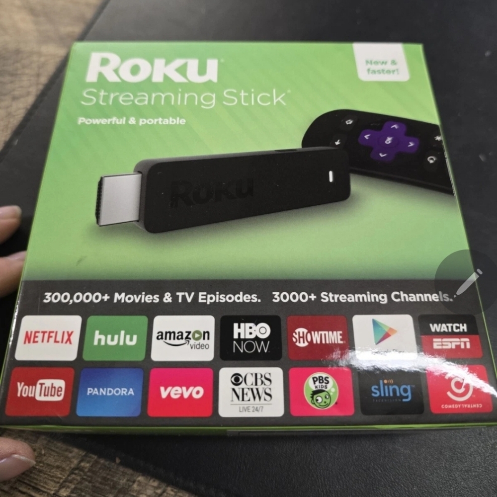 Roku Streaming Stick - Black Sealed Box
